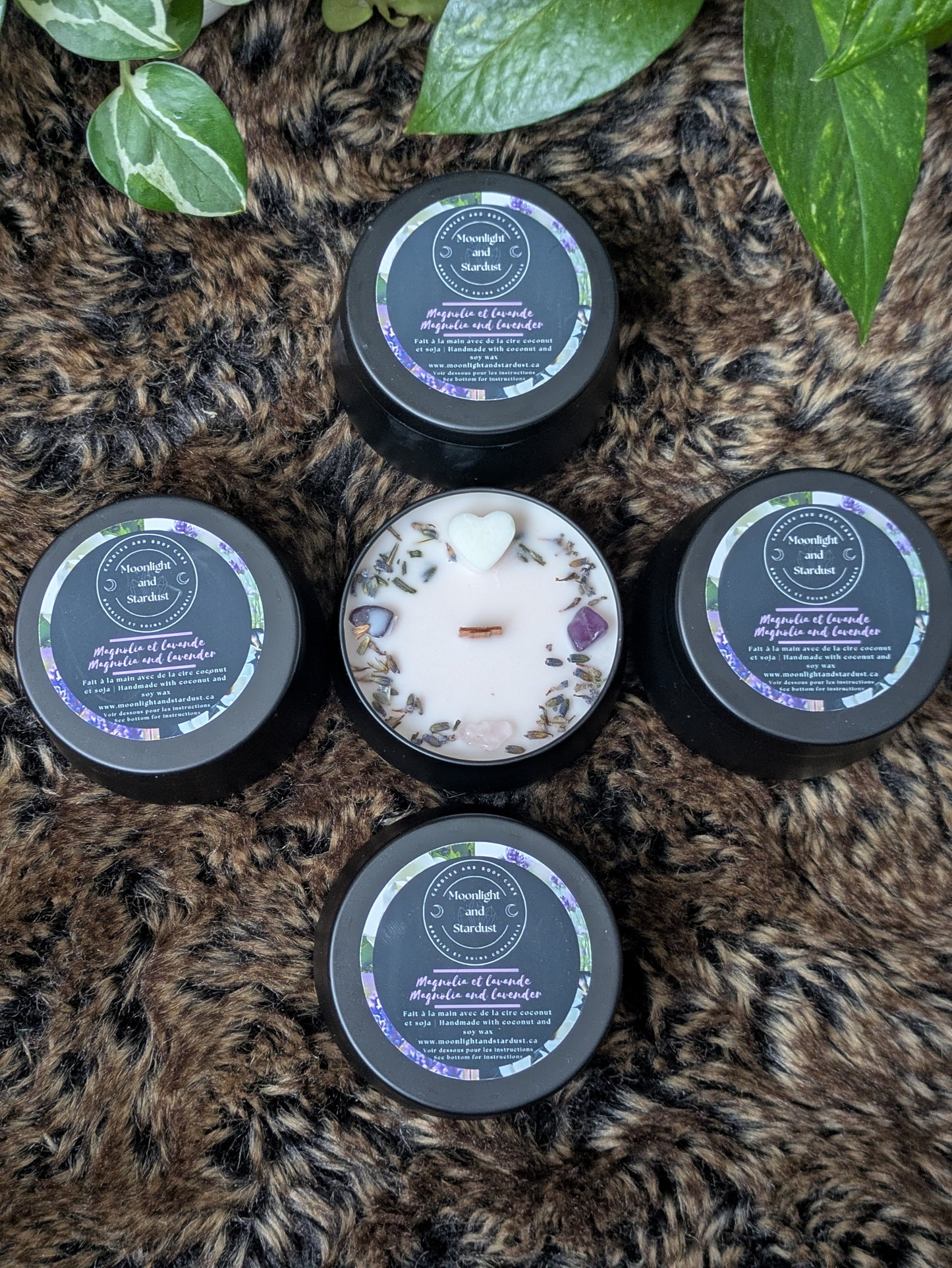 Seasonal (Spring): Magnolia and lavender / 4oz / wood