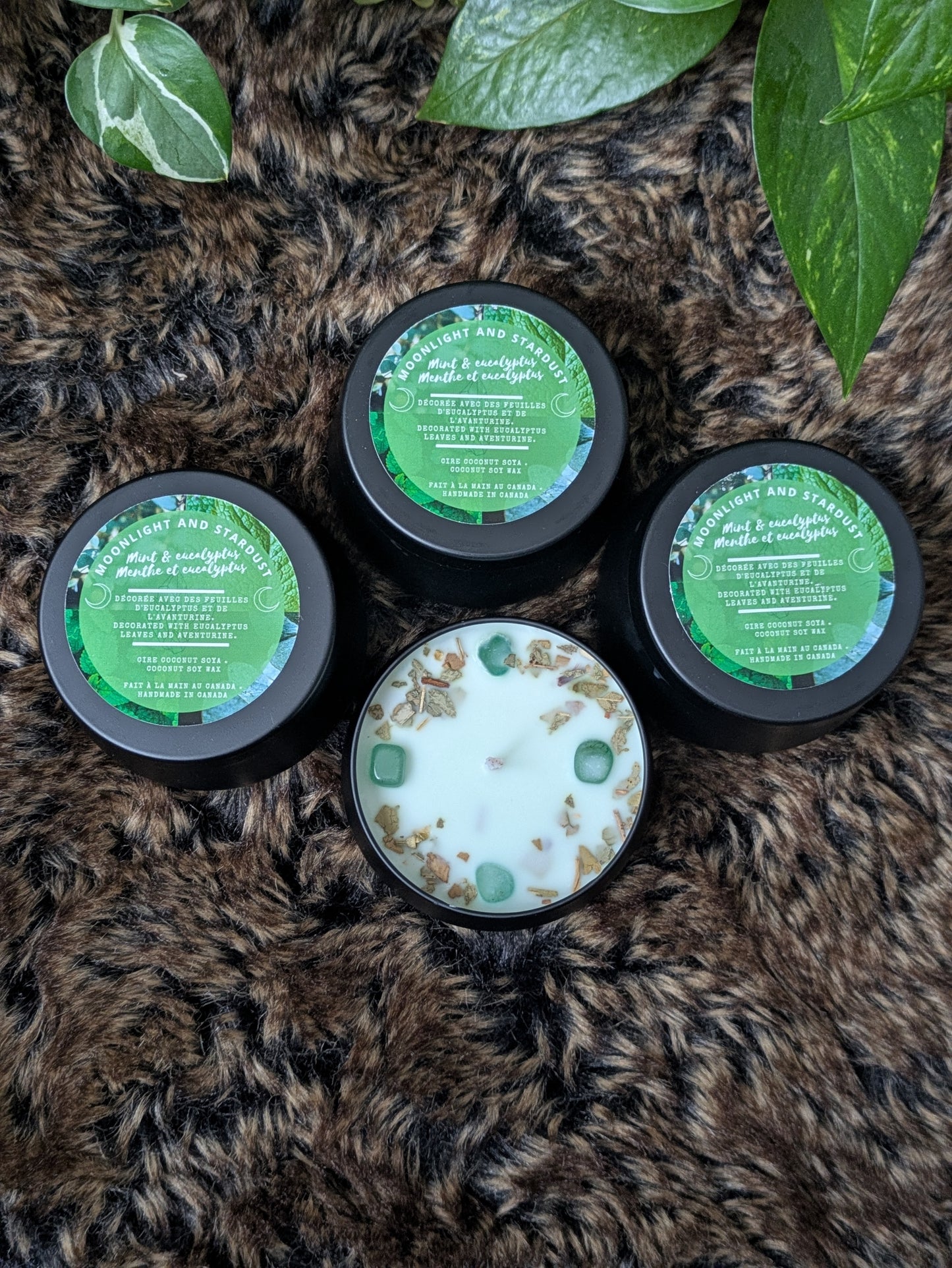 Regular scent : Mint and eucalyptus / 4oz / cotton