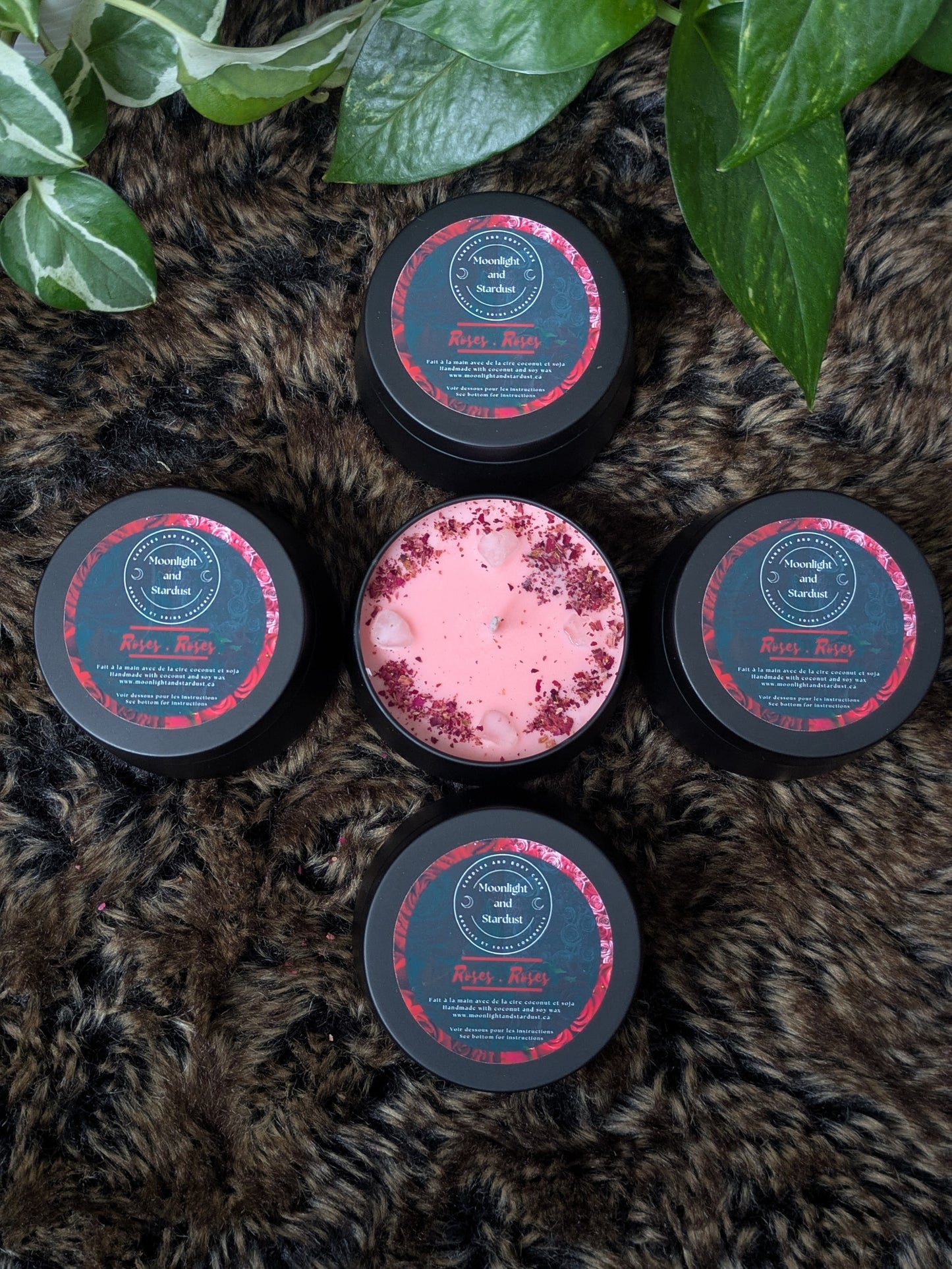 * 1 left * Regular Scent : Roses / 4oz / cotton