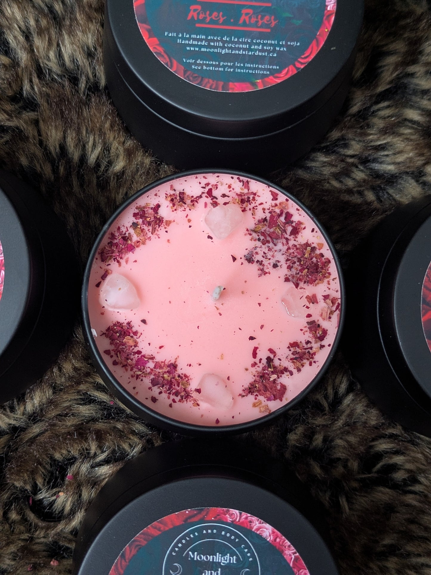 * 1 left * Regular Scent : Roses / 4oz / cotton