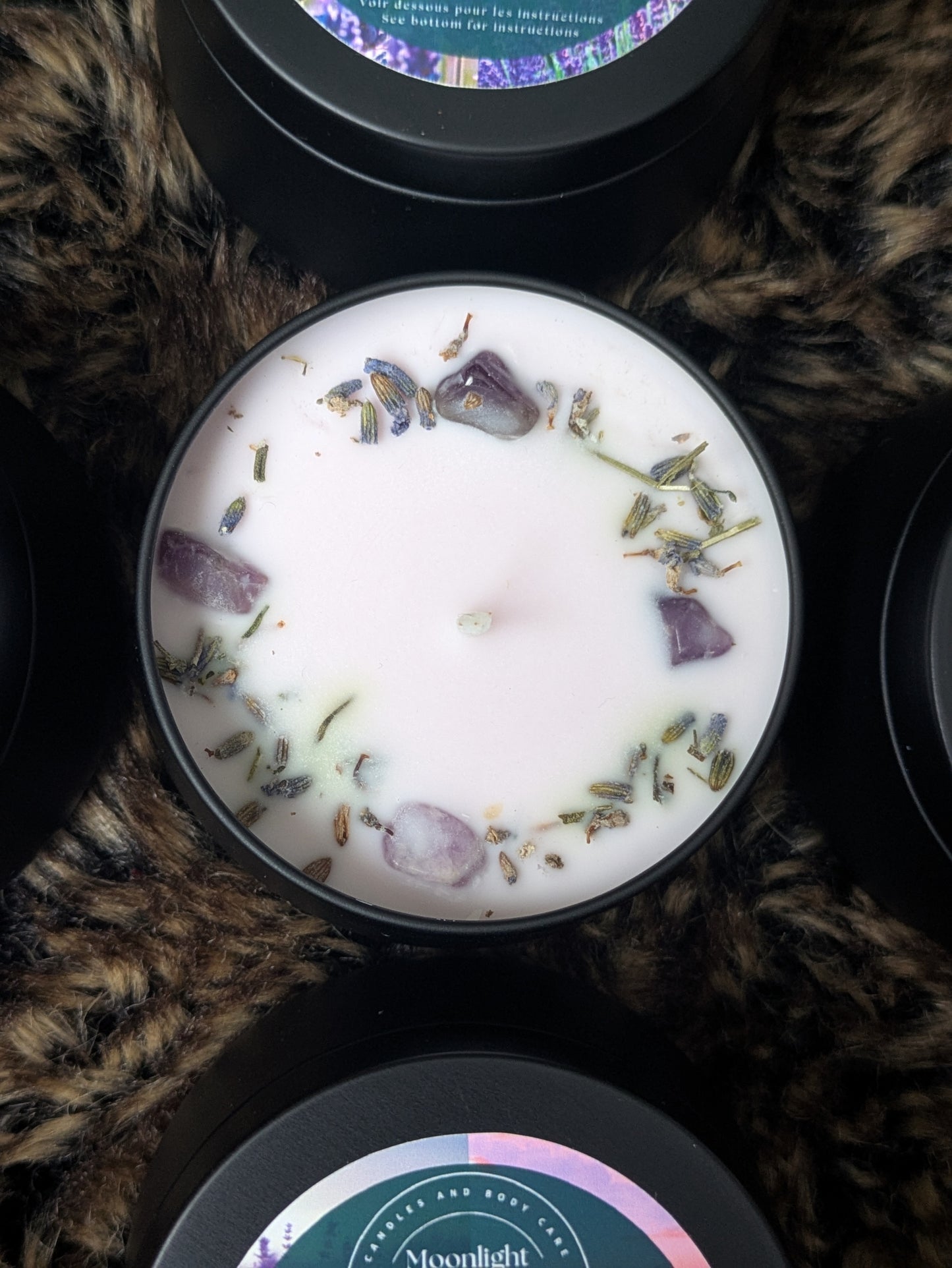 * 1 left * Regular Scent : Lavander / 4oz / Cotton wick
