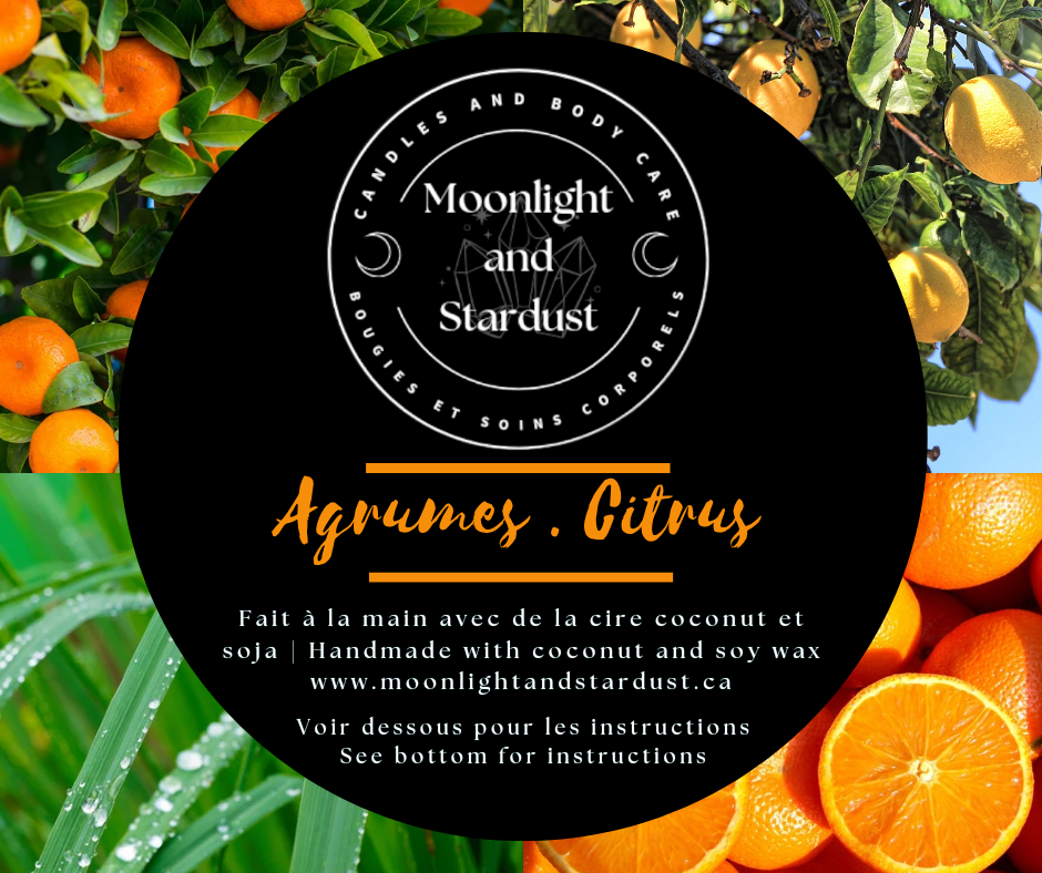 * 1 left * Regular Scent : Citrus / 4oz / Cotton wick