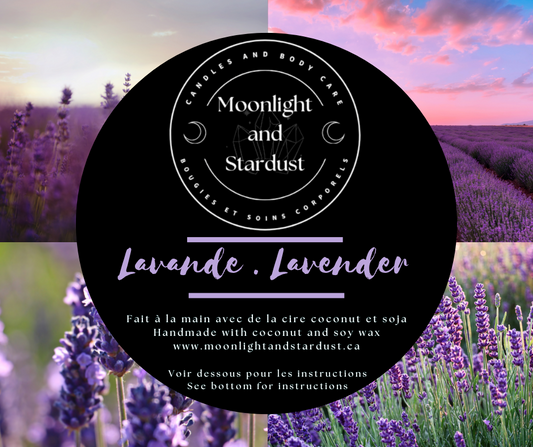 * 1 left * Regular Scent : Lavander / 4oz / Cotton wick